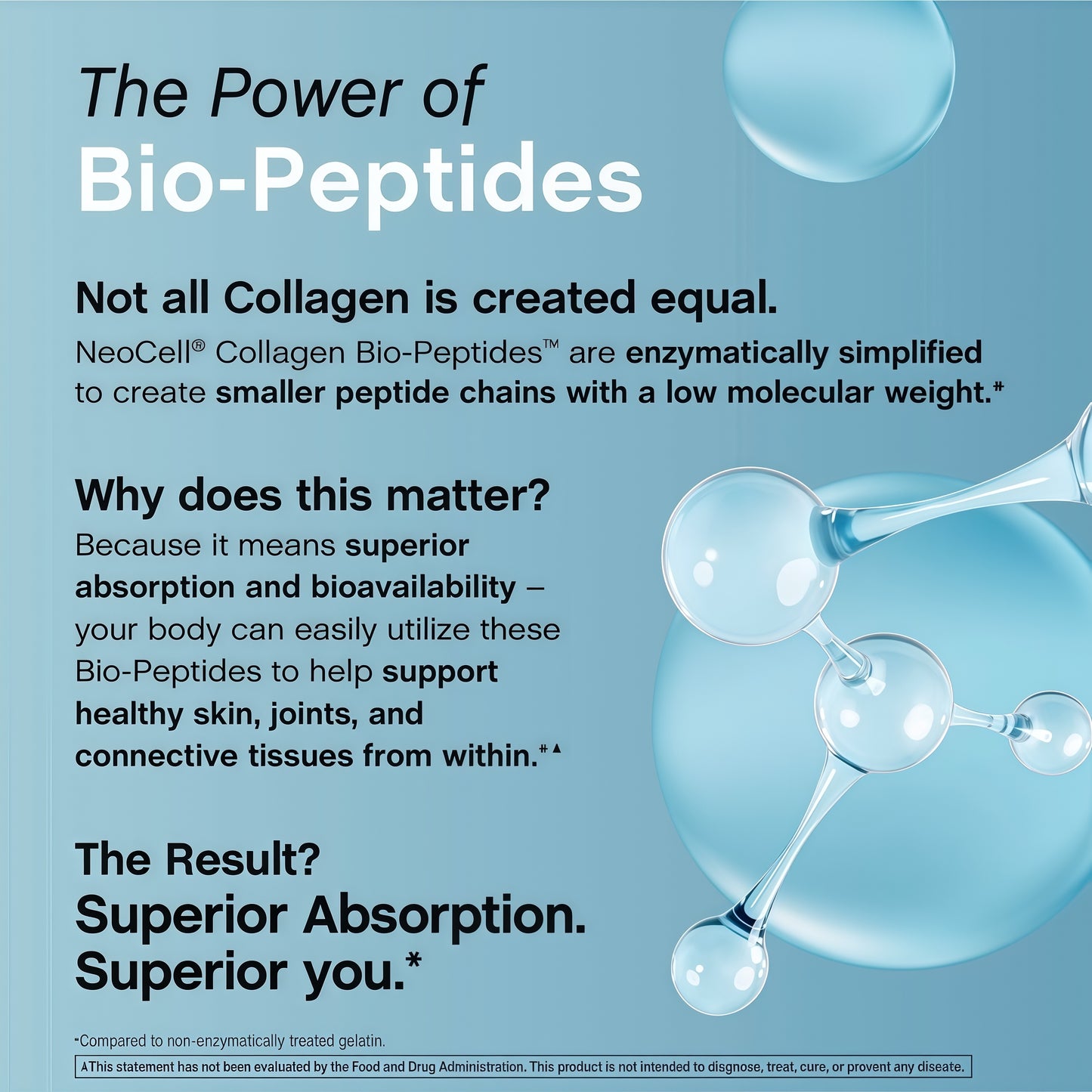 NeoCell Collagen Peptides Powder | 20oz | Super Hair, Skin, and Nails | Superior Absorption | Grassfed Protein Supplement | Advanced with 18 Essential Amino Acids